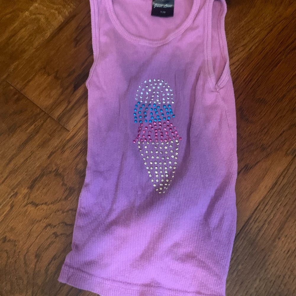 purple gem icecream tank top